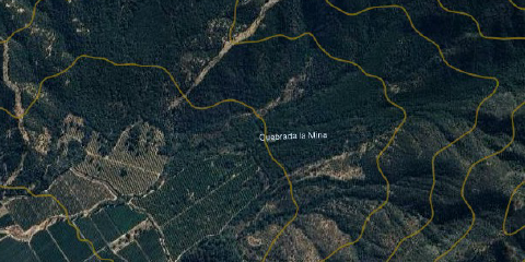 Representación cartográfica de curvas de nivel