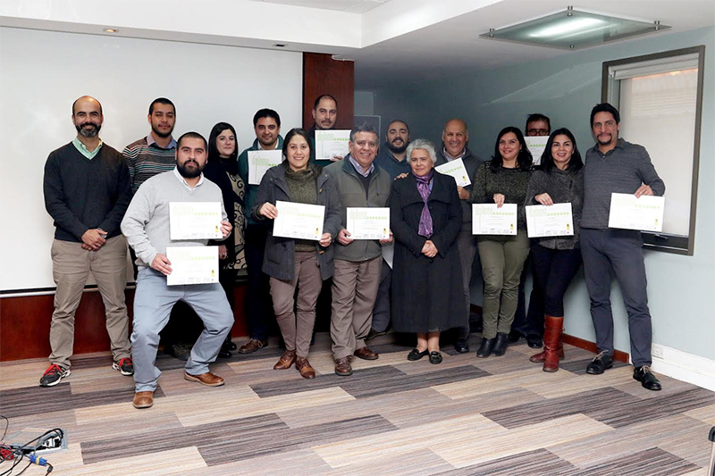 Profesionales de Ciren son certificados por Instituto Geográfico Nacional español